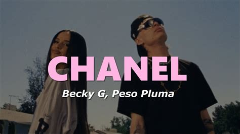 french song chanel lyrics|chanel song lyrics peso pluma.